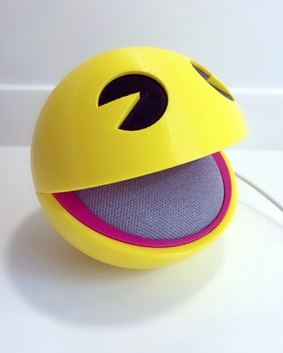 Base Google Home Mini Modelo Pacman