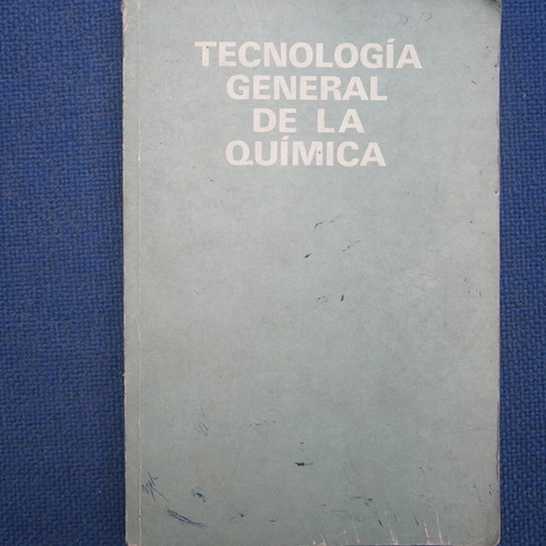 Tecnologia General De La Quimica, Roman Suarez Tumbeiro