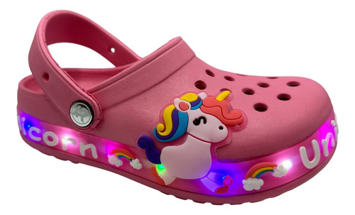 Sandalias Chanclas Con Luces Para Niños Luz Led