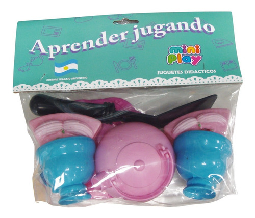 Juego De Cocina Pastel Miniplay (2968)