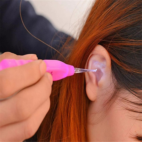 Limpiador Removedor De Cerilla Cerumen De Oídos Luz Led Full