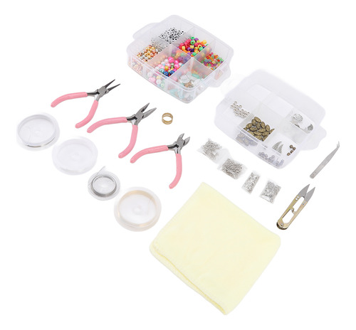 Kit Para Hacer Joyas De 3 Capas, Joyas Con Abalorios