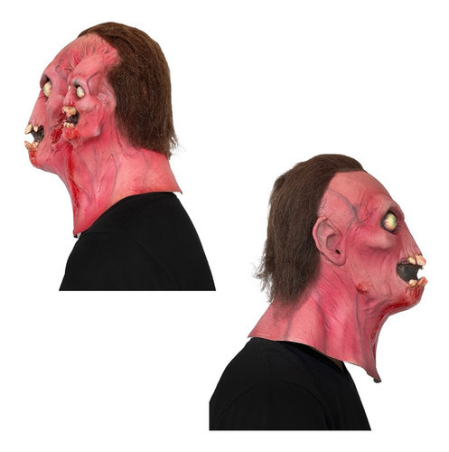 Máscara Para Halloween De The Shrieker Terror Látex Color Multicolor