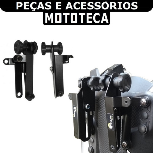 Base Regulável Bolha Para Brisa Mad V Strom 650 Vstrom E Xt