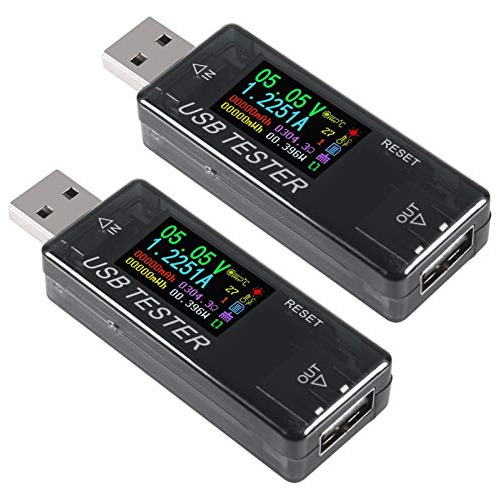 Probador Usb 8 1 De Voltaje Y Corriente, 10v 3a, Voltí...