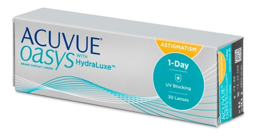 Acuvue Oasys 1 Day  Hydraluxe Para Astigmatismo / Johnson 