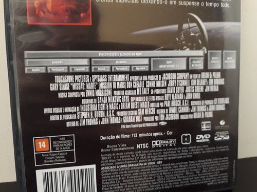 Dvd Missão Marte - Excelente Estado Com Encarte Colecionador (Usado)
