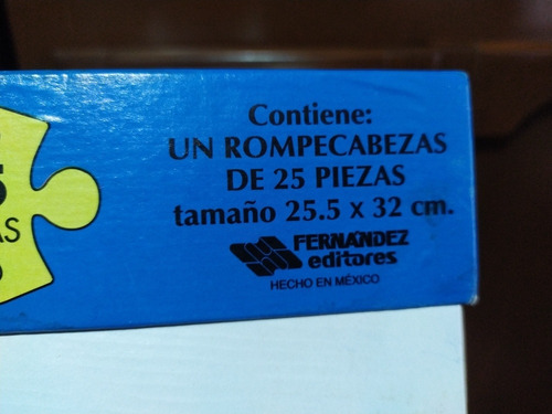 Rompecabezas Lucha Libre Aaa Fernández Editores 25 Piezas