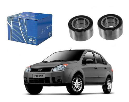 Par Rolamento Roda Dianteiro Skf Ford Fiesta Sedan 1.0 2008