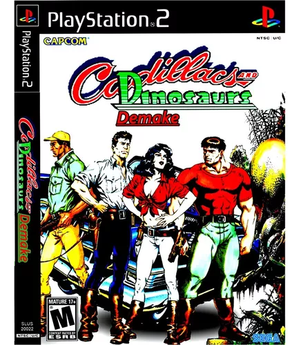 Jogo Cadillacs And Dinosaurs - PS2