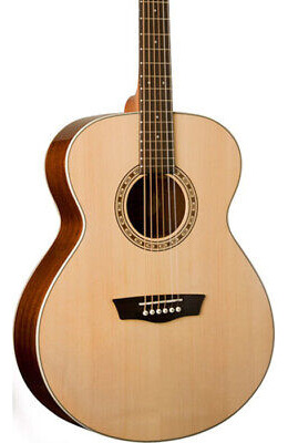 Washburn Harvest Series G7s Grand Auditorium Acoustic Gu Eea