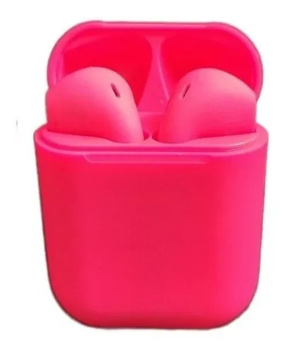 Auriculares inalámbricos i12 Bluetooth Rosa Junín 