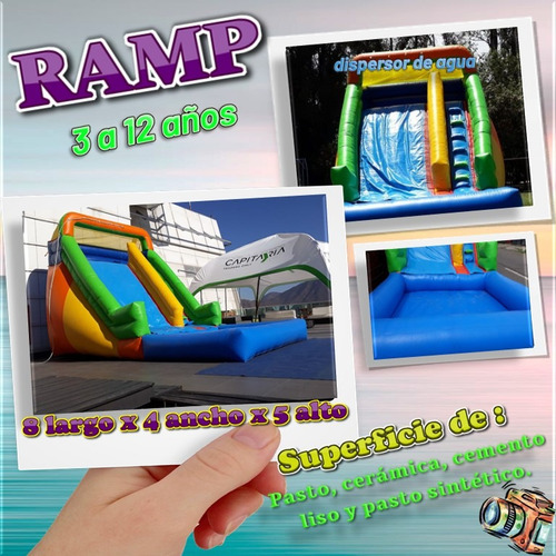 Arriendo De Juegos Inflables Acuáticos Y Tradicionales.