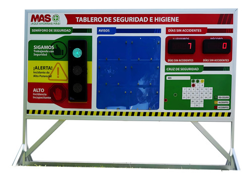 Pizarrón Tablero De Seguridad E Higiene