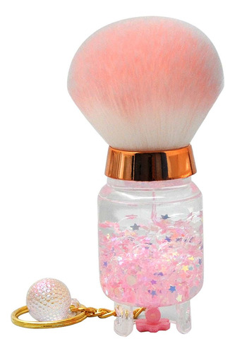 3 Brocha Para Polvos, Brocha De Maquillaje, Colorete Rosa
