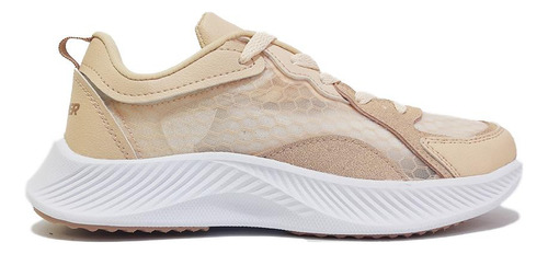 Topper Zapatilla Mujer - Kham Nude - Crema