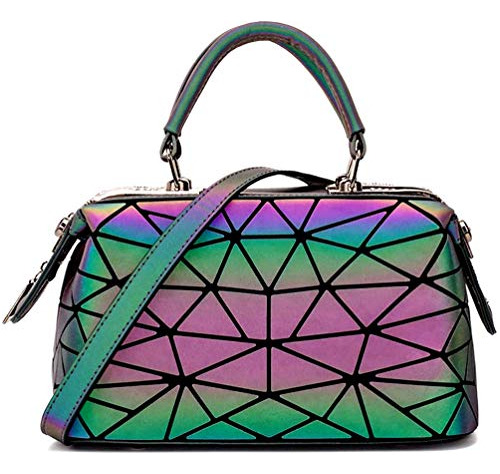 Chic Boutique De Mode Geometric Luminous Purses Bolsos De Ma