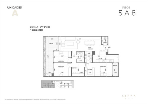 Imagen 2 de 8 de Oportunidad De Inversion - Amplio Departamento De 4 Ambientes Al Frente Con Balcón - Villa Crespo | Lerma Al 200