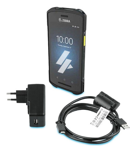 Kit Coletor Dados Zebra Tc21 /fonte Alimen/cabo Usb (zbr01)