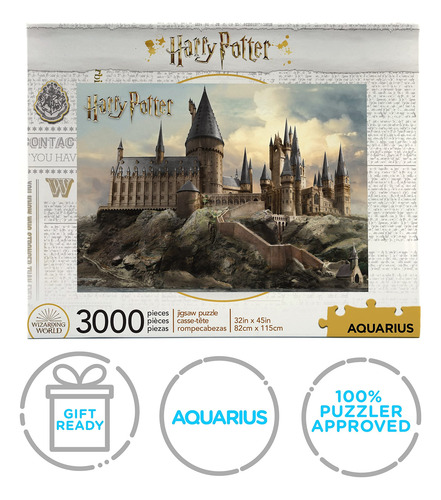 Quebra-cabeça Aquarius Hogwarts 3000 Peças