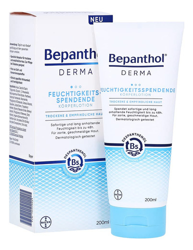 Bepanthol Derma Moisturizing Body Lotion, Body Care For Sens