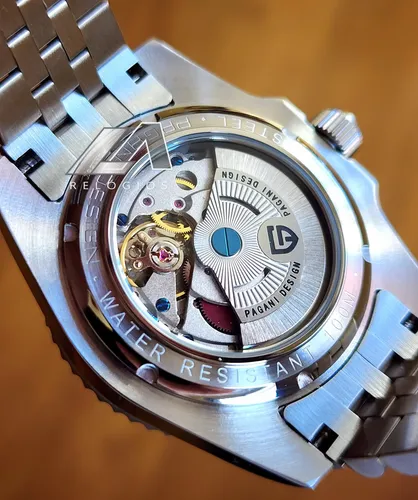 Relógio Pagani Design Pd1662 Gmt Master Batman Jubileu Azul