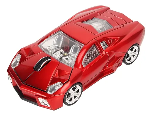 Ashata Mouse Inalámbrico Para Computadora Con Forma De Auto