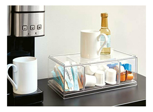 Idesign, Organizador De Té, 12.59 X 6.23 X 4.57 , 1