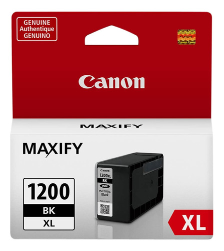 Canon Pgi-1200xl Pigmento Negro Tanque De Tinta Compatible C