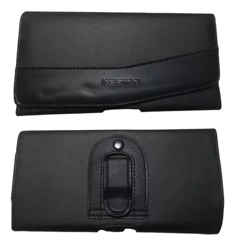 Estuche Eco Cuero Para El Celular 6.5 Para Cinto 18x8.5 Cm