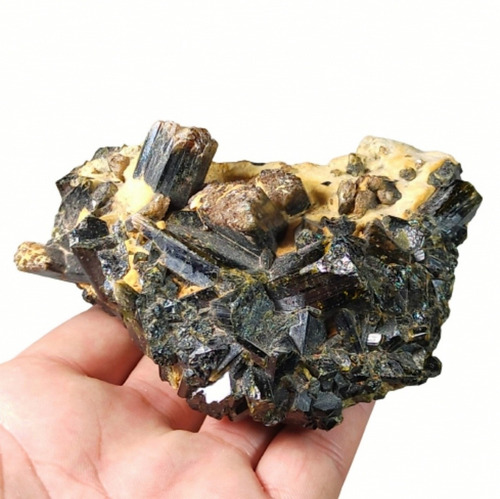 Piedra Mineral Cristal Epidota En Bruto Pakistán