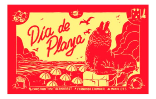 Dia De Playa Juego Compacto De Cartas Pulga Escapista