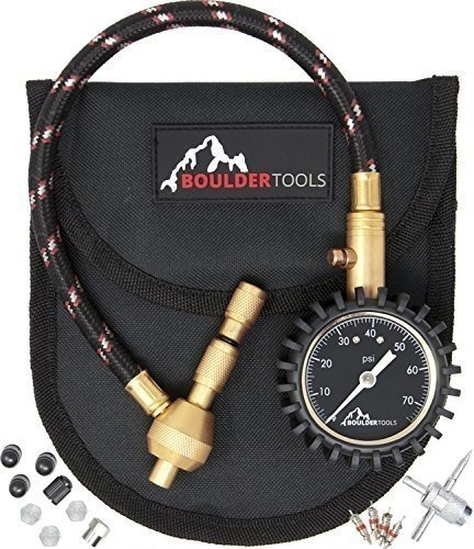 Boulder Tools Heavy Duty Rapid Tire Deflator & Molle Pouch -