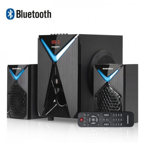 Parlante Versus Para Pc Laptop Tv Con Bluetooth Radio Usb/sd