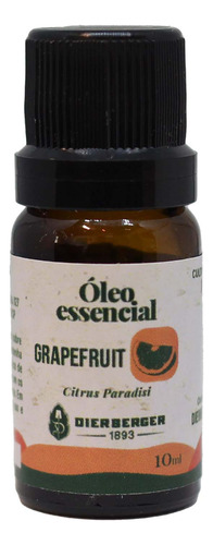 Óleo Essencial De Grapefruit Premium 100% Natural - 10ml