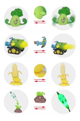 Juego Plantas Vs Zombies Colección Muñecos Juegos Infantil