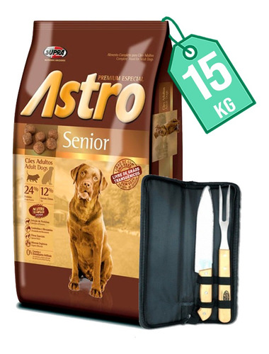 Comida Perro Astro Senior 15 Kg