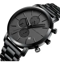Comprar Reloj Para Hombre De Cuarzo De Cita De Negocios  De  Lujo 