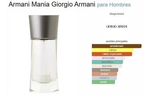 Armani mania caballero hot sale