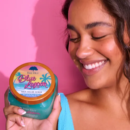Exfoliante Corporal Tree Hut Blue Lagoon Shea Sugar 530 Ml