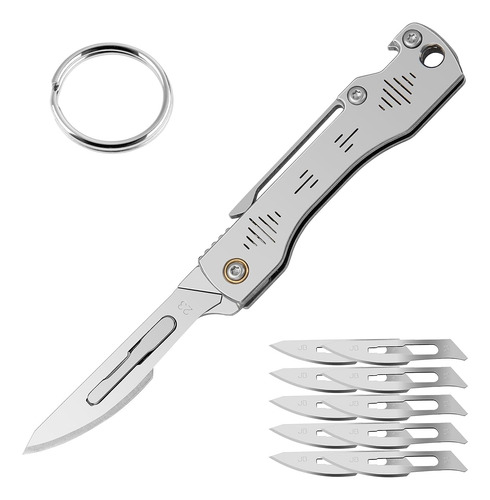Cuchillo De Bolsillo Con Cuchillas Reemplazables, Cuchillo U