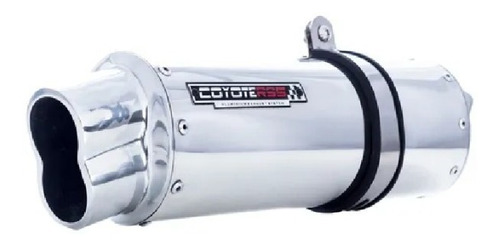 Escape Coyote Rs5 Aluminio Oval Boca  8  Cbr 500r 2014