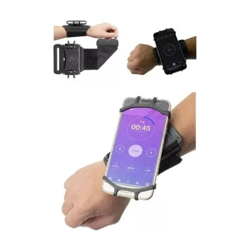 Brazalete Funda Para Celular 3,5  A 6  Rotación 180°