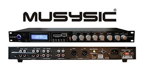 Musysic Mupre2h Profesional Procesador Preamplificador Pream