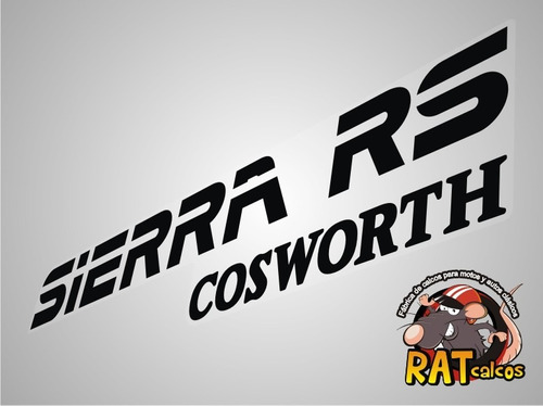 Calco Ford Sierra Rs Cosworth / Calco Porton Trasero
