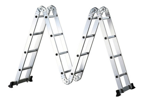 Escalera De Aluminio Articulada Plegable 4.70m