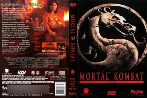 Mortal Kombat O Filme Dvd Original