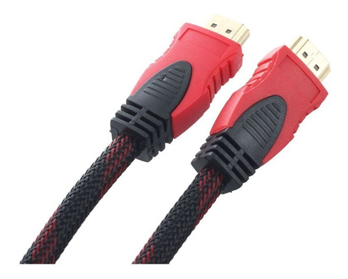 Imagen 2 de 4 de Cable Hdmi 4k 9.8 Metros Enmallado Doble Filtro
