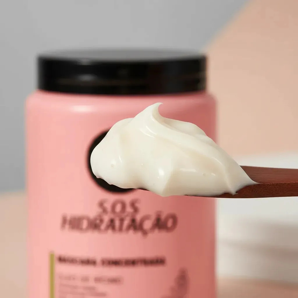 Máscara S.O.S Hidratação Óleo de Rícino Salon Line 1KG