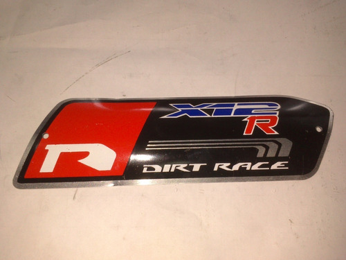 Respuesto Logo Silenciador Dirt Race Hd-0109 Mas X Moto